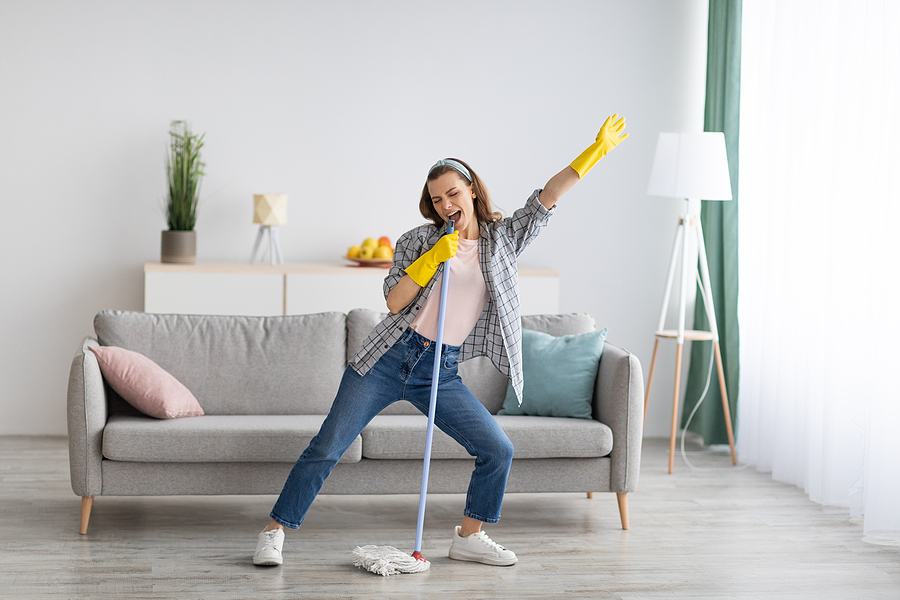 Professional house cleaning